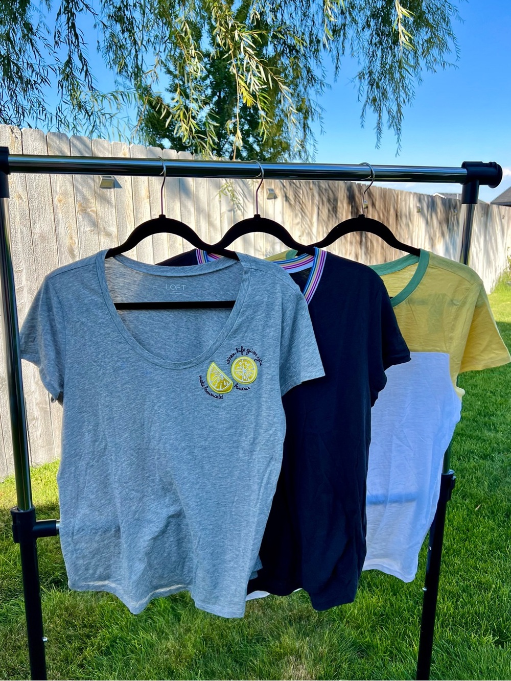 3 Loft Outlet Tees- Large